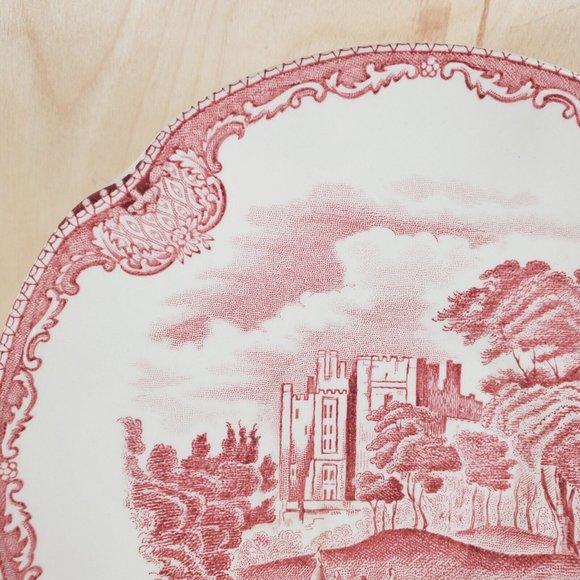Vintage Johnson Bros Old Britain Castles Saucer 5.25" Ironstone England - Picture 2 of 9